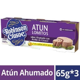 Atun Tripack Ahumado R Crusoe 156 grs.