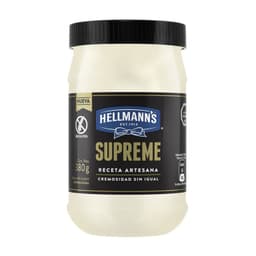 Mayonesa Hellmanns Supreme Artesana Frasco 380 g