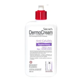 Crema Corporal Dermocream Anti Celulitis Reductora 400 ml