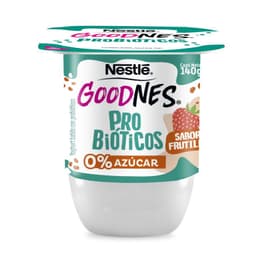 Yoghurt Goodnes Probioticos Sabor Frutilla Nestle 140 g