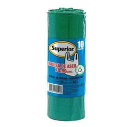 Bolsa de Basura Mediana 70 x 90 cms Superior 10 un