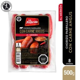 Chorizo Parrillero Angus Merquen 500 GR