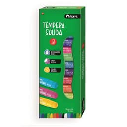 Tempera Solida 12Col Torre UN