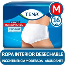 Ropa Interior Desechable Pants Ultra Protect M Tena 16 UN