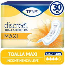 Toalla Higenica Mujer Maxi Tena 30 UN
