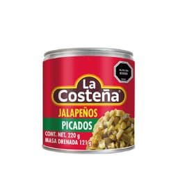 CHILE JALAPENO PICADO LA COSTENA 220 GR