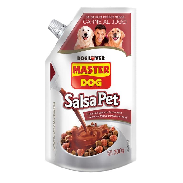 Alimento Humedo Salsa para Perro Sabor Carne 300 g