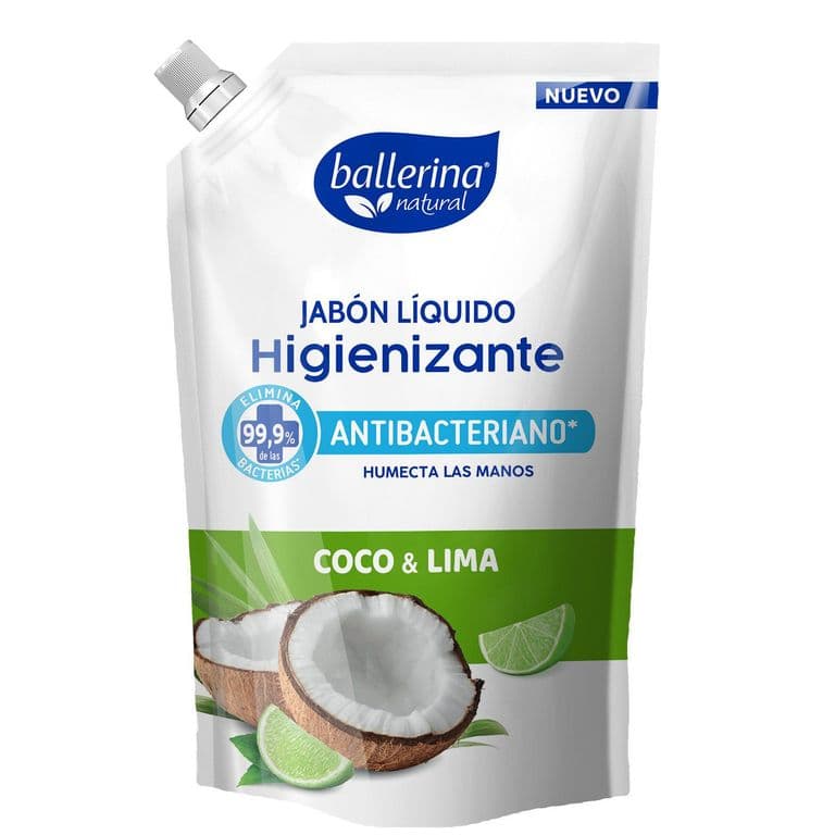 Jabon Antibacterial Coco Lima 750 ML