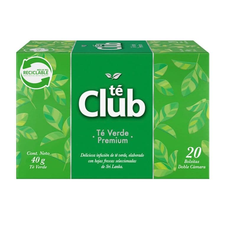 Te Verde Premium Te Club 20 Un