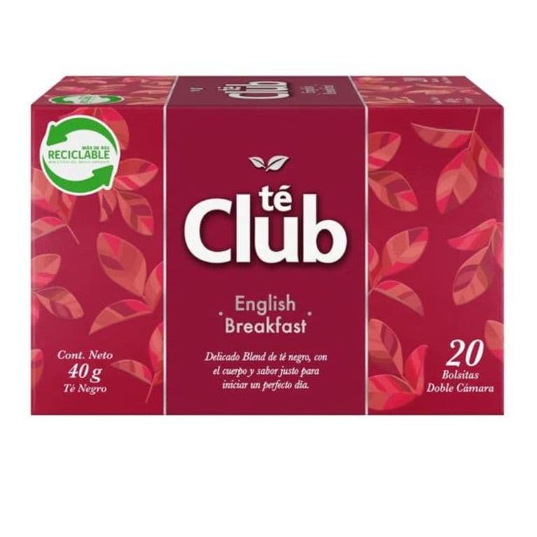 Te English Breakfast Te Club 20 Un