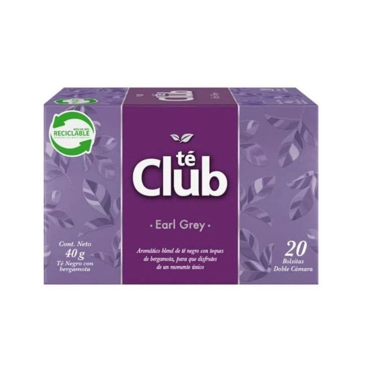 Te Early Grey Te Club 20 Un