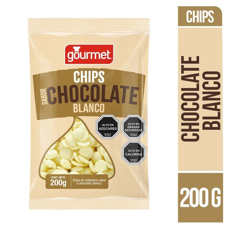 Chips de Chocolate Blanco 200 GR