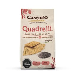 Galleta Quadrelli con Harina Espelta y Chia 150 GR