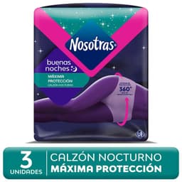 Calzon Nocturno L/XL 3 UN