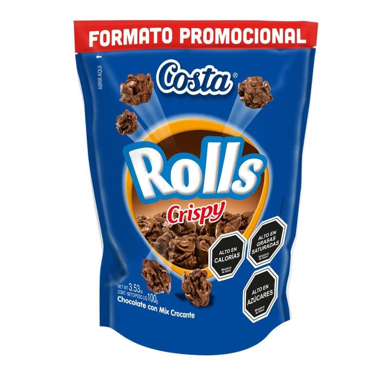 Chocolate Rolls Promo Crispy 100 GR
