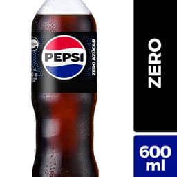Bebida Pepsi Zero Desechable 600 ml