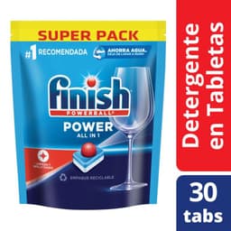 Detergente en Tabletas para Lavavajillas 30 UN