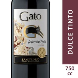 Coctel Vino Tinto Dulce Gato 9 750 cc 750 ML