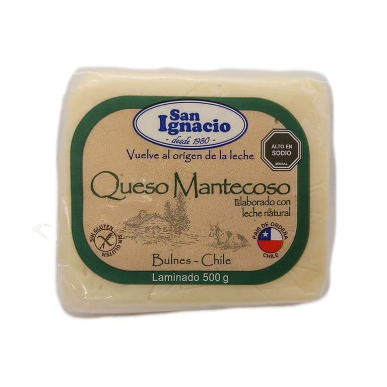 Queso Mantecoso Laminado 500 GR