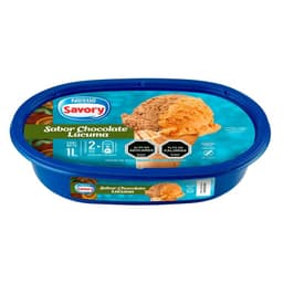 Helado de Leche Sabor Chocolate Lucuma Cassata Savory 1 L 1 LT