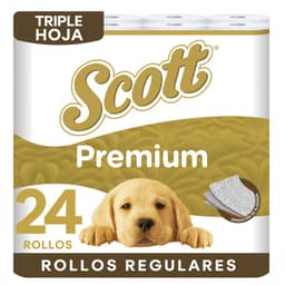 Papel Higienico Scott Premium Triple Hoja 24 x 19 mts 24 UN