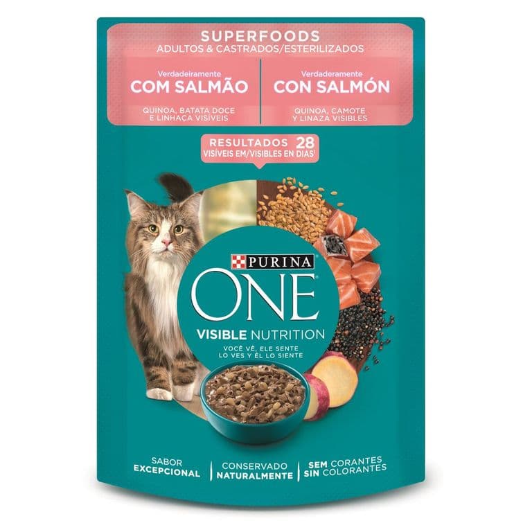 Alimento Humedo para Gato Adultos y Esterilizados Superfoods 85 GR