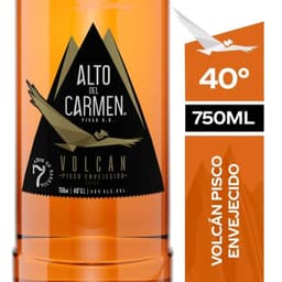 Pisco Volcan 40 750 ML