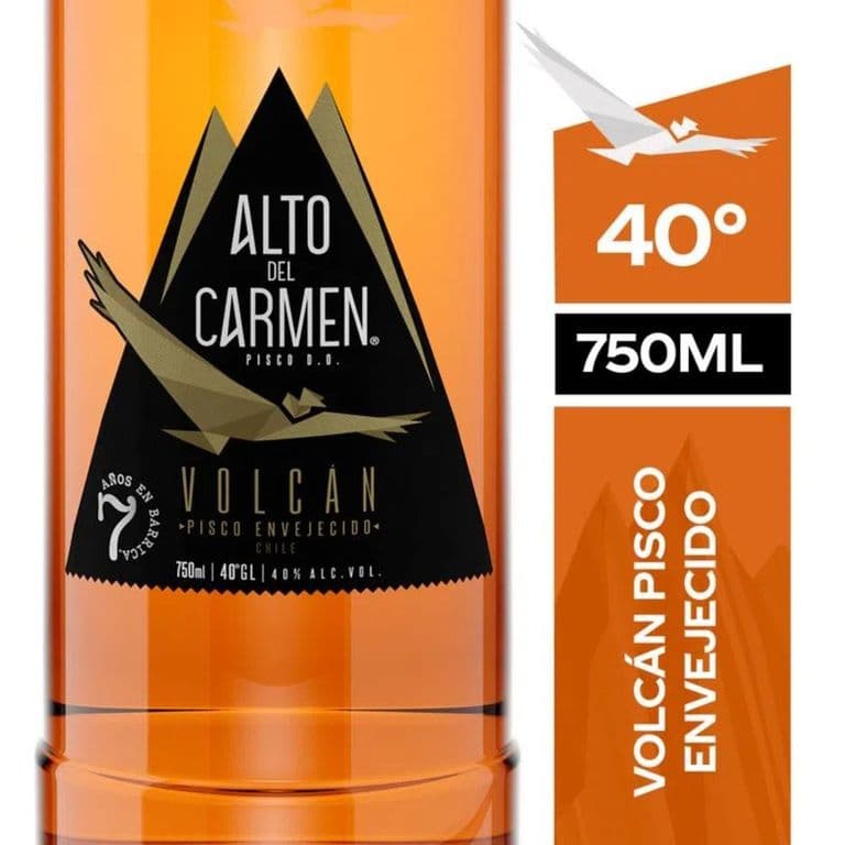 Pisco Volcan 40 750 ML