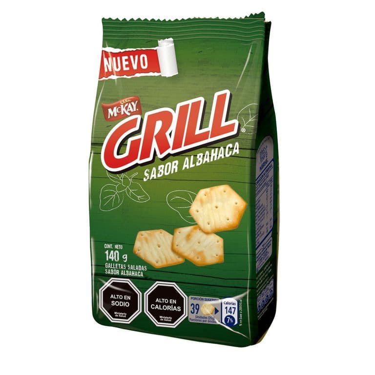 Galleta Grill Albahaca 140 GR