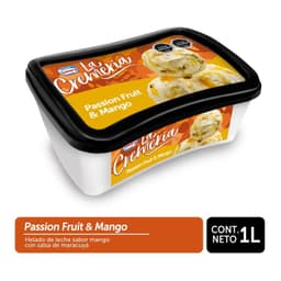 HELADO PASSN FRT y MNGO LA CREMERIA 1LT