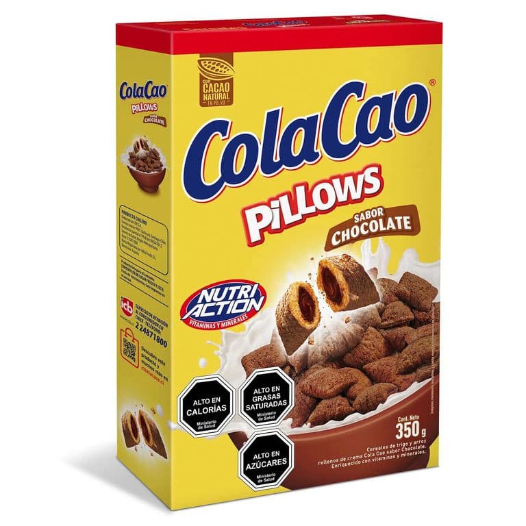 Cereal Pillows Cola Cao Sabor Chocolate 350 g