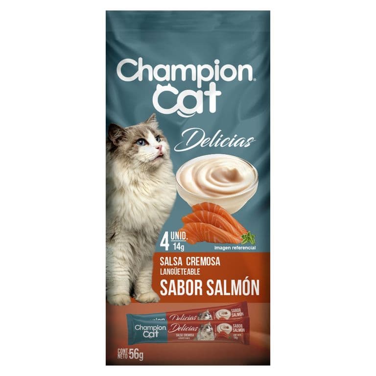 Delicias para Gato Sabor Salmon 56 GR