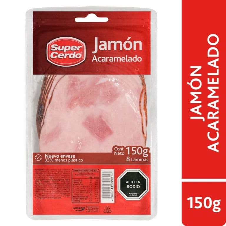 JAMON ACARAMELADO SUPER CERDO 150 GR