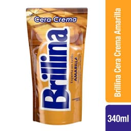 CERA CREMA AMARILLA BRILLINA 340 CC