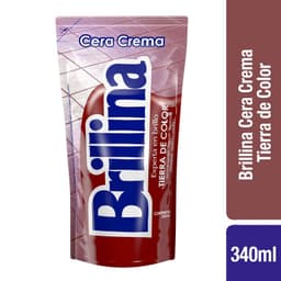 CERA CREMA TIERRA COLOR BRILLINA 340 CC