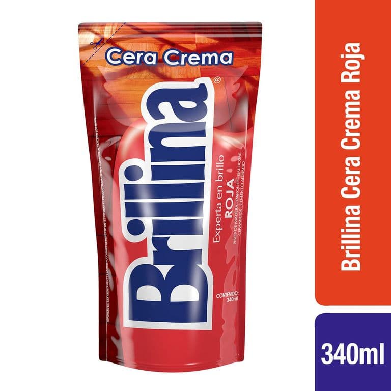CERA CREMA ROJA BRILLINA 340 CC