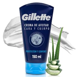 Crema de Afeitar Gillette Cara y Cuerpo 150 ML