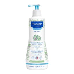 Gel de Bano Suave para Bebe Mustela Cuerpo y Cabello 500 ml