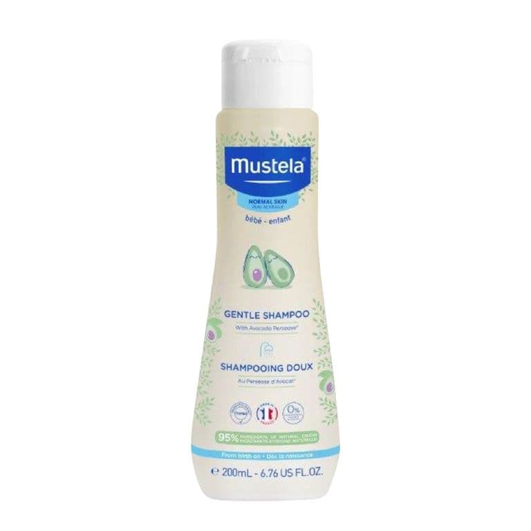 Shampoo Suave para Bebe Mustela 200 ml