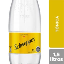 Agua Tonica Schweppes Desechable 1.5 L 1.5 LT
