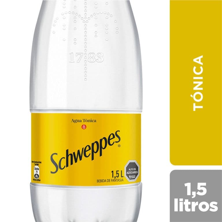 Agua Tonica Schweppes Desechable 1.5 L 1.5 LT
