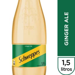 Bebida Ginger Ale Scheppes Desechable 1.5 L 1.5 LT