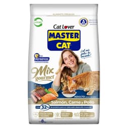 Alimento Seco para Gato Mix Gourmet Sabor Salmon 8 Kg