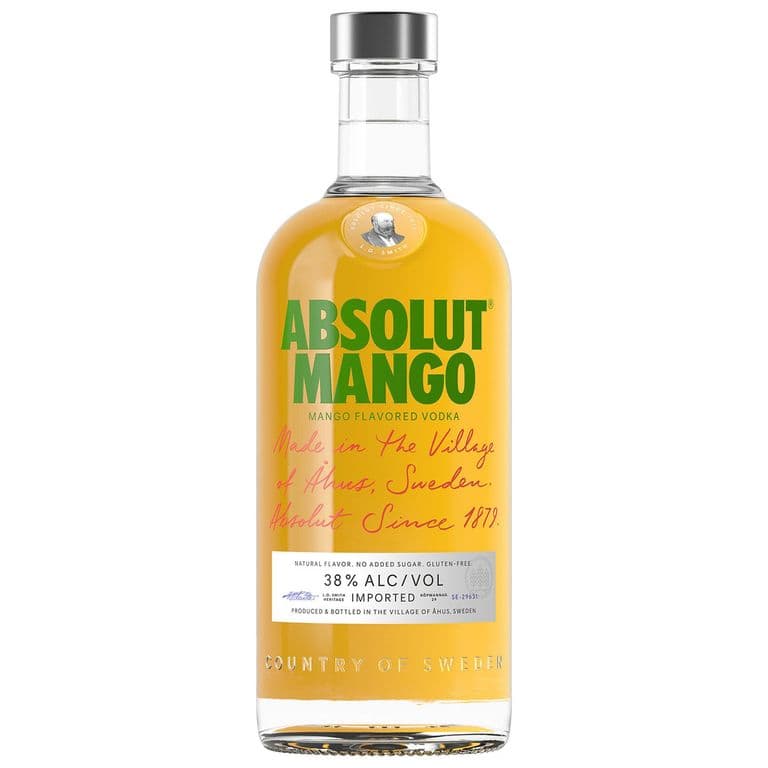 VODKA MANGO ABSOLUT 38G 750 ML