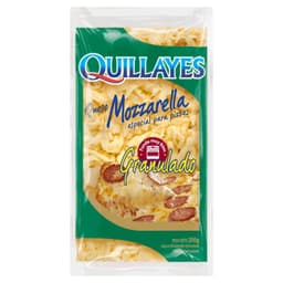 QUESO MOZZARELLA GRANULADA 200G QUILLAYE