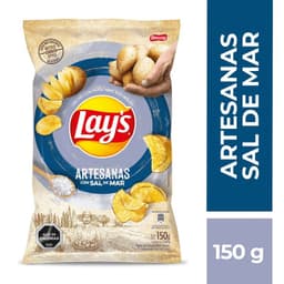 Papas Fritas Artesanas con Sal de Mar 150 GR