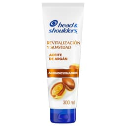 Acondicionador Revitalizacion y Suavidad Aceite Argan Head & Shoulders 300 ml