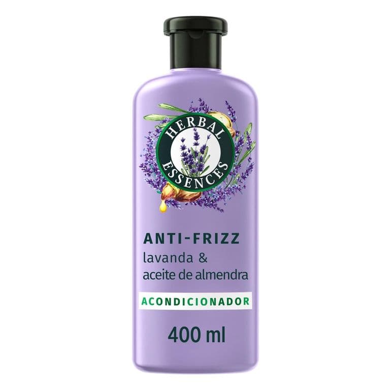 Acondicionador Antifrizz Lavanda y Aceite Almendra Herbal Essences 400 ml