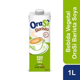 Bebida Vegetal Soya Barista OraSi 1 lt