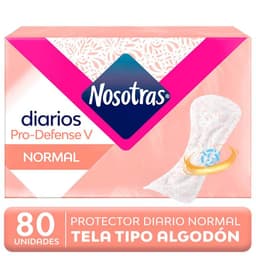 Protectores Diarios Nosotras Pro Defense 80 Un